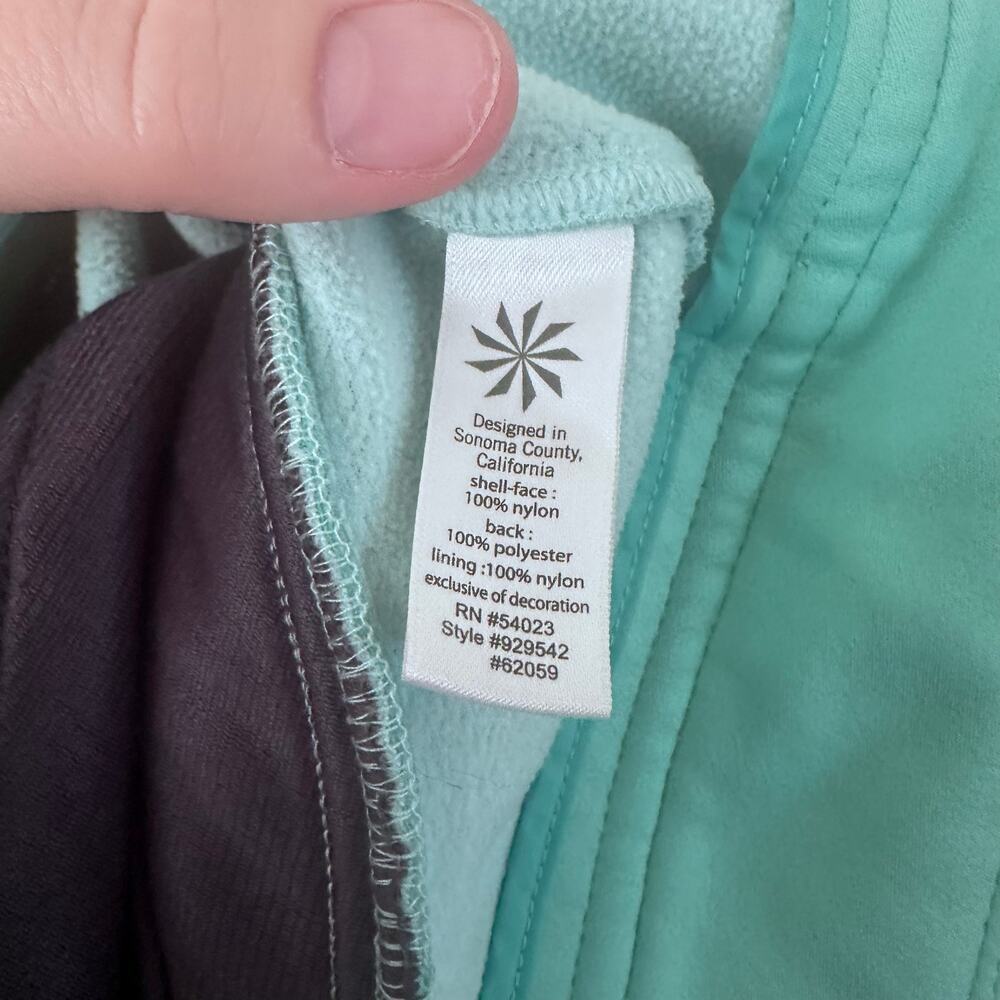 Athleta Fall Line Insulated Ski Pants Mint Green Sz 6 Petite - Picture 13 of 14